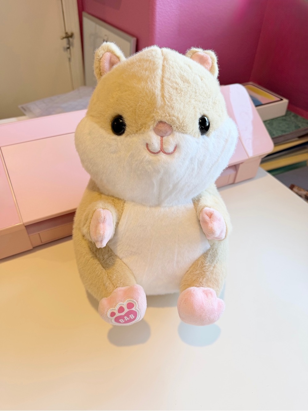 Build-A-Bear Workshop Hamster Stuffed Animal Retired